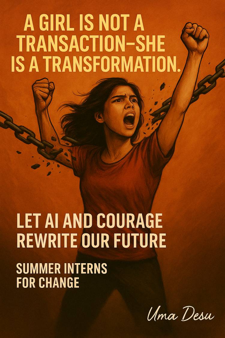 AI for Society: When a Girl Becomes a Transaction